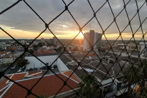 Diferença entre rede e tela de proteção